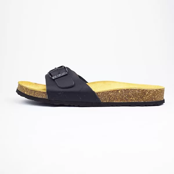 SANDALE POUR HOMME SH04 NOIR CUIR .......... sandale médicale femme confortable Maroc